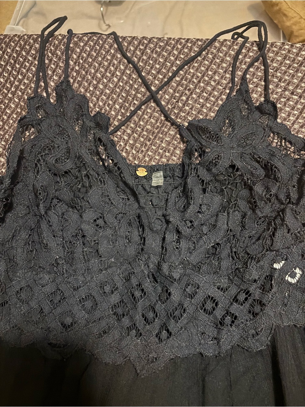 Free People | Adella Black Slip Dress - Picture 7 of 11